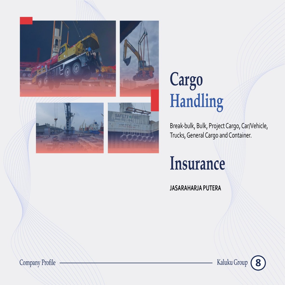 Truk Fuso Canter diparkir dan siap untuk pengiriman